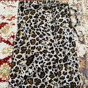 Leopard Midi Skirt